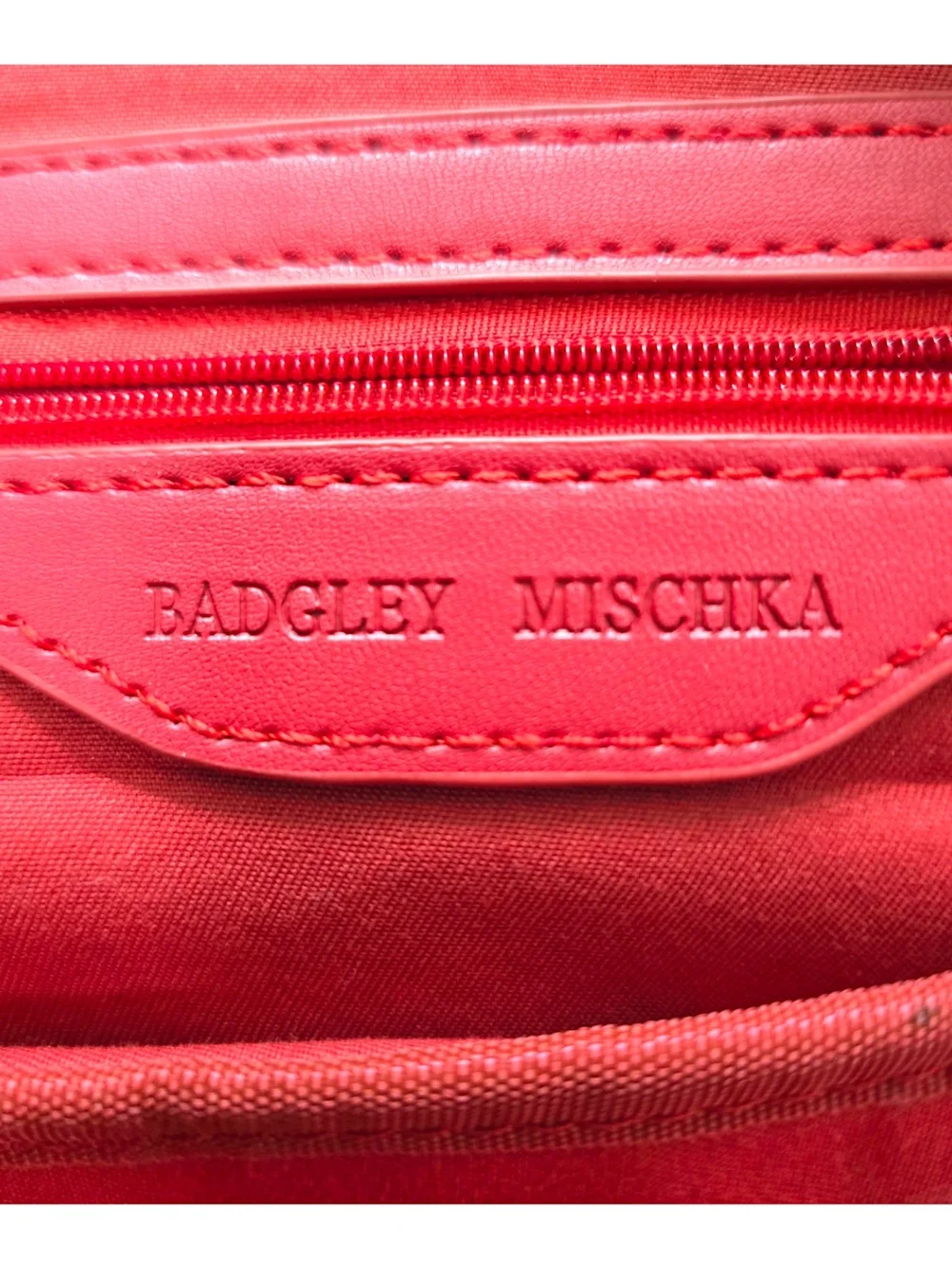 Badgley Mischka quilted designer